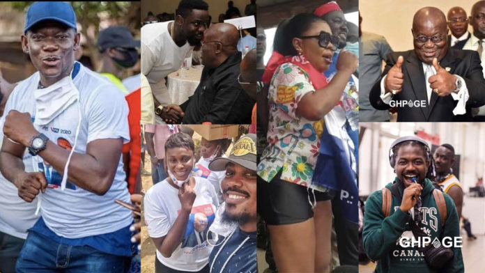 Election 2020: How Celebrities reacted after Nana Addo was declared the President-elect