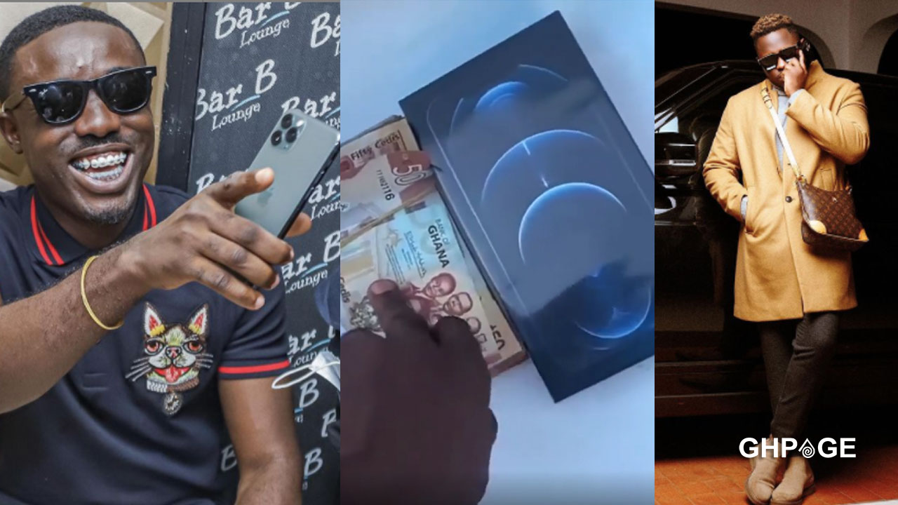 Medikal gifts Criss Waddle brand new iPhone 12 and GHC5k for credit