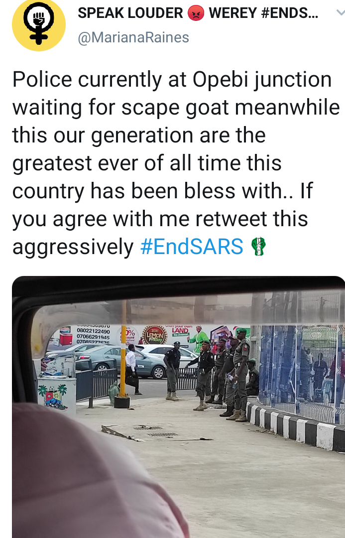 EndSars protest