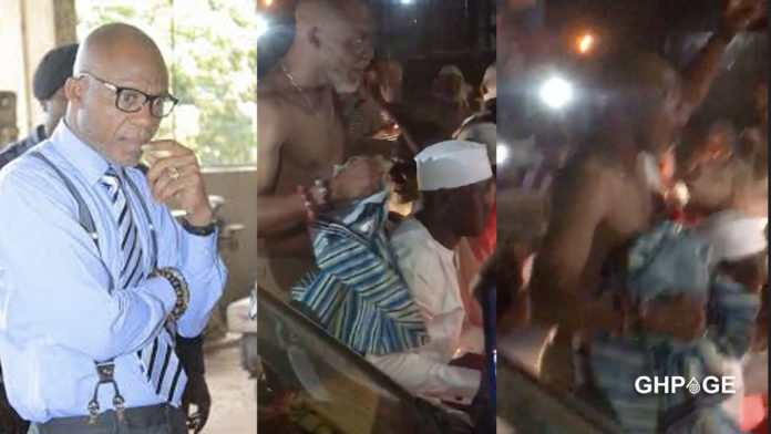 Tamale Major goes naked on street over Akuffo Addo's re-election