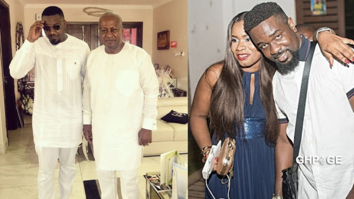 Sarkodie's senior sister throws support behind John Dumelo and NDC