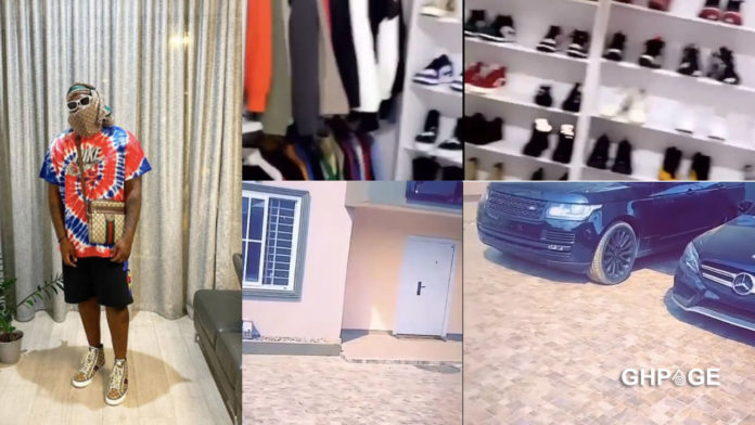 Medikal takes fans on a tour in his plush 7 bedroom mansion (VIDEO)