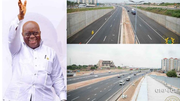 Deplorable roads fixed by Nana Addo