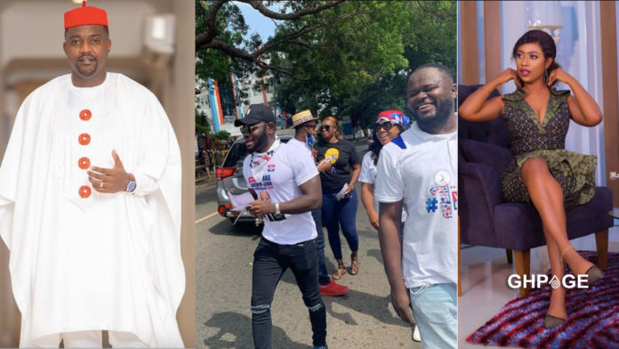 Selly Galley endorses John Dumelo ahead of Monday elections