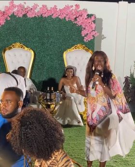 Wendy Shay wedding