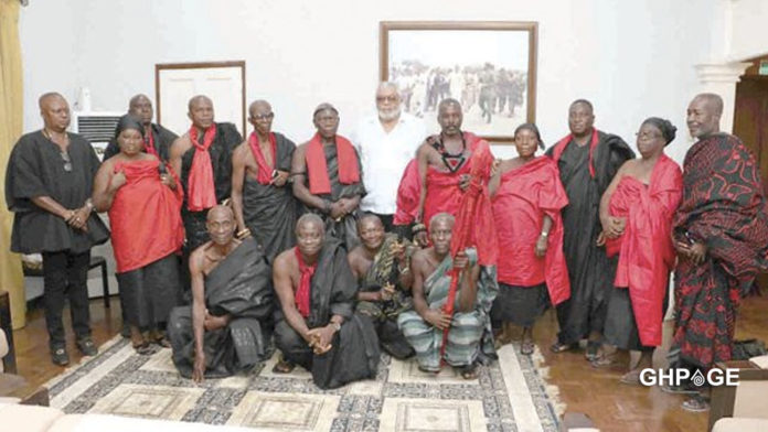 Insider gives reasons why Ewes chiefs boycotted Rawlings' funeral