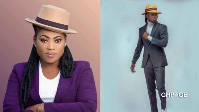 Kuami Eugene trolled on Twitter for looking like Joyce Blessing in new photos shared online