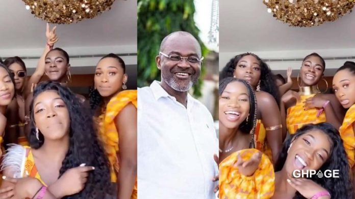 Kennedy Agyapong's daughters
