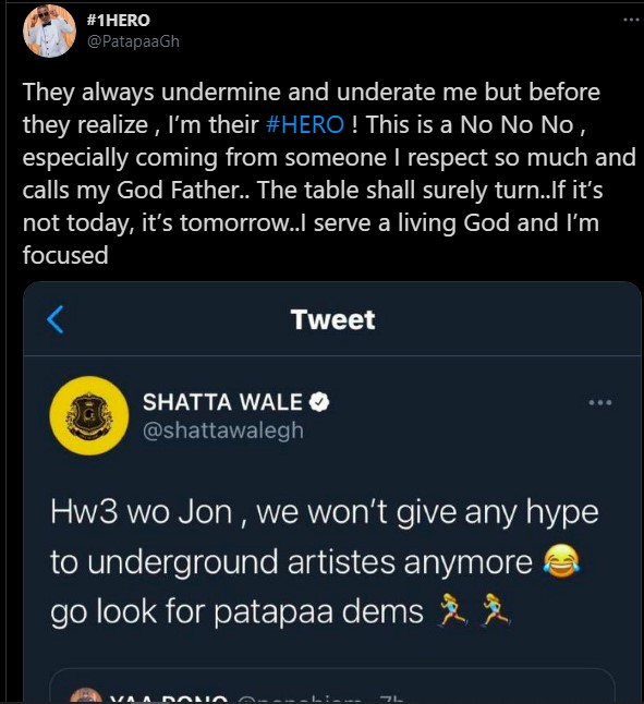 Patapaa-and-Shatta-Wale-post - GhPage