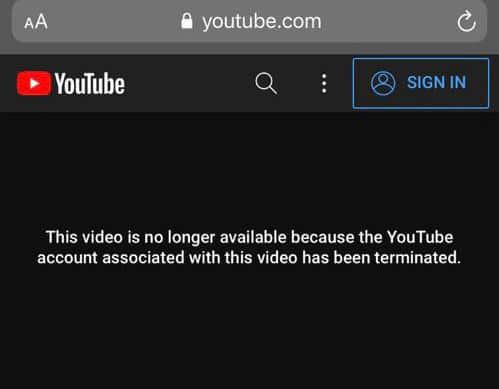3 Music Awards Youtube channel terminated