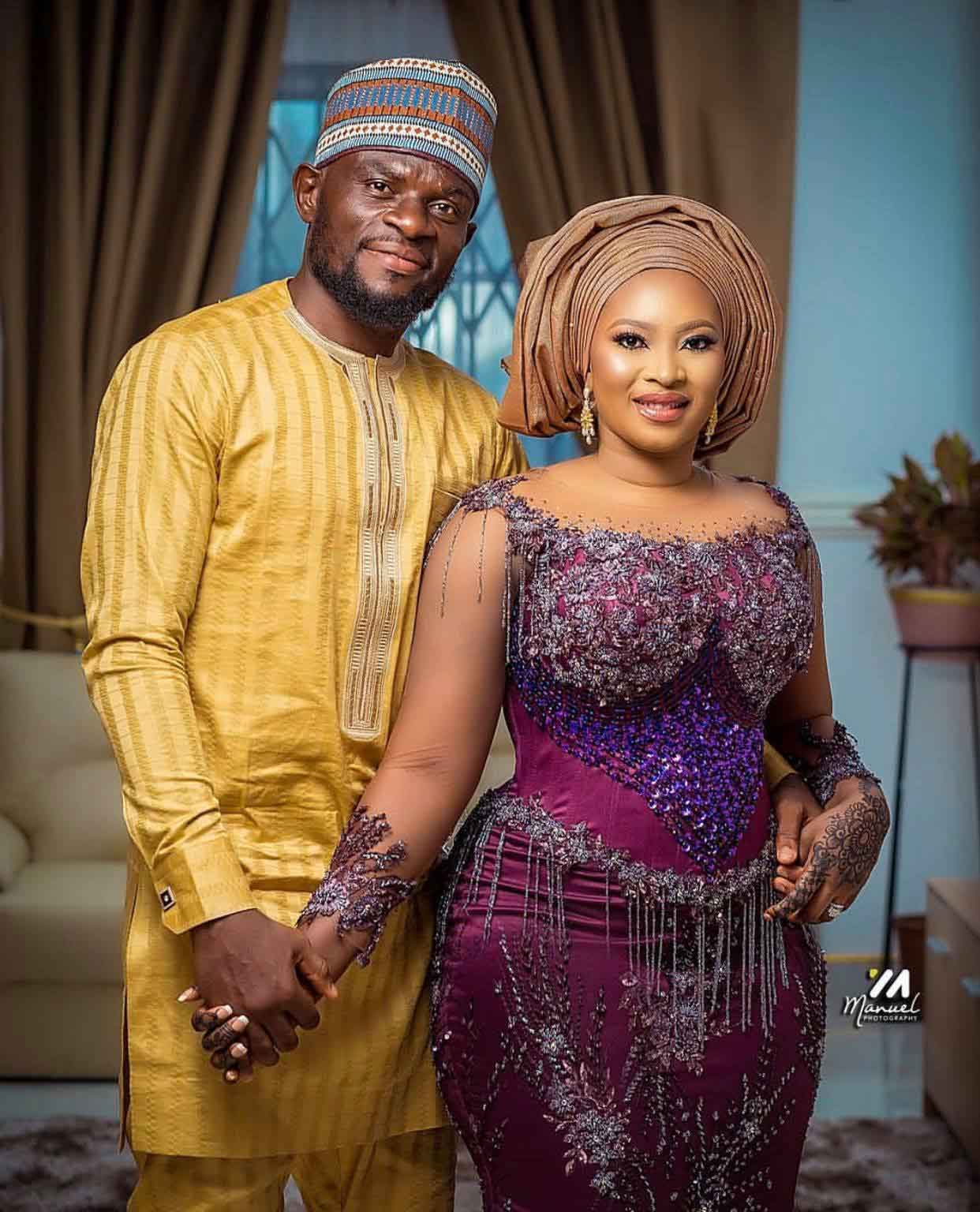 Fatawu Dauda and his wife Failatu Alhassan