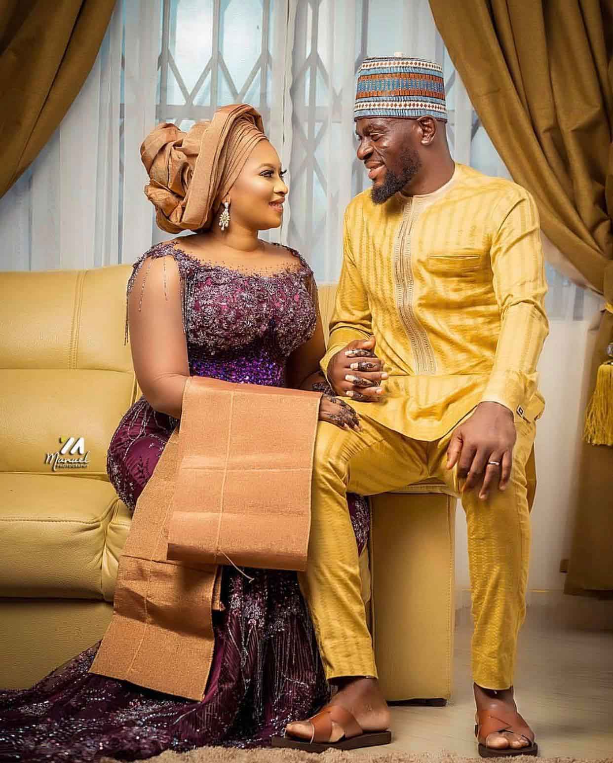 Fatawu Dauda and his wife Failatu Alhassan