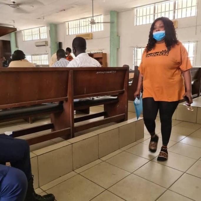Lawyer Mona Gucci Spotted in court for the first time (photo) 2