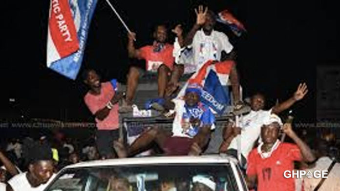 NPP members rejoice after Supreme Court declared Nana Addo as President NPP members rejoice after Supreme Court declared Nana Addo as President