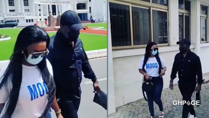 Nana Ama Mcbrown makes her first court appearance