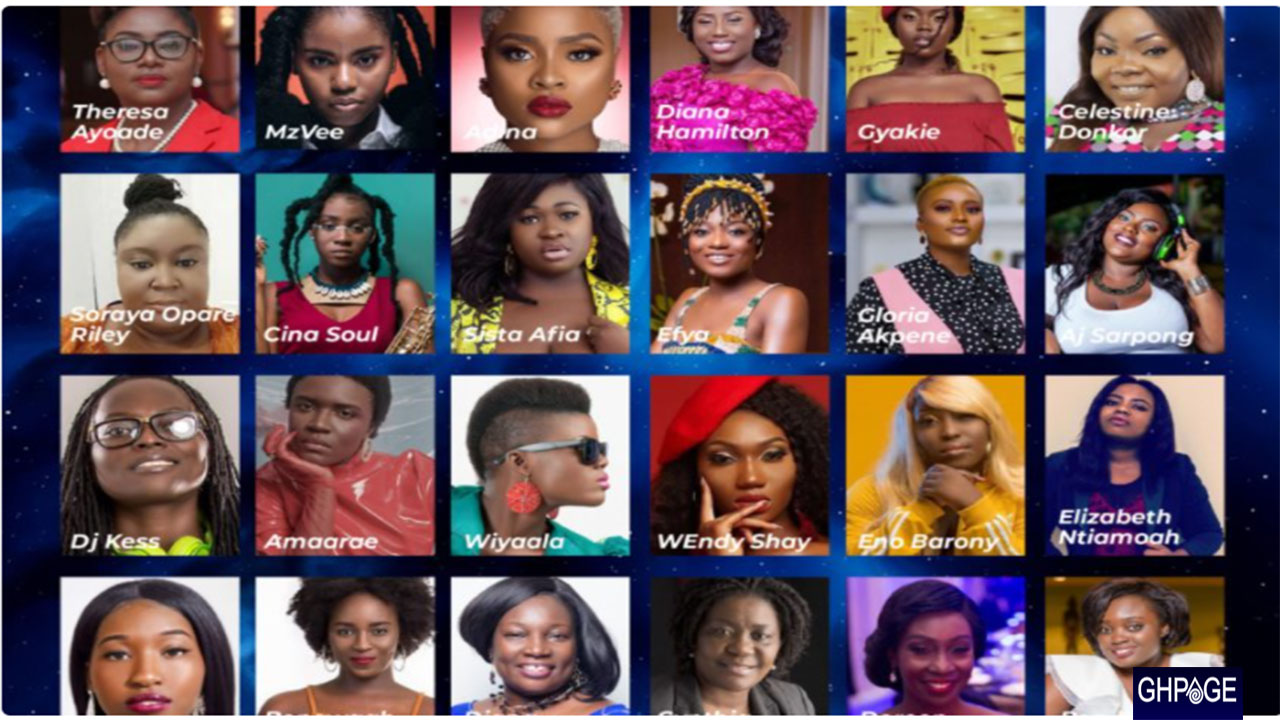 SEE FULL LIST: 3Music Awards release top 30 women in Ghana music