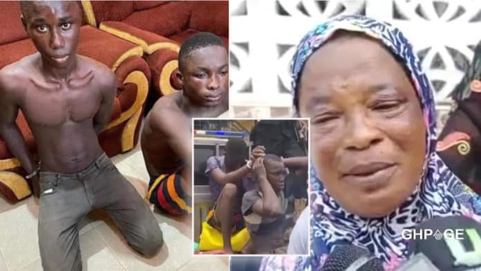 Mother of the boy who was killed two teenagers at Kasoa for money rituals