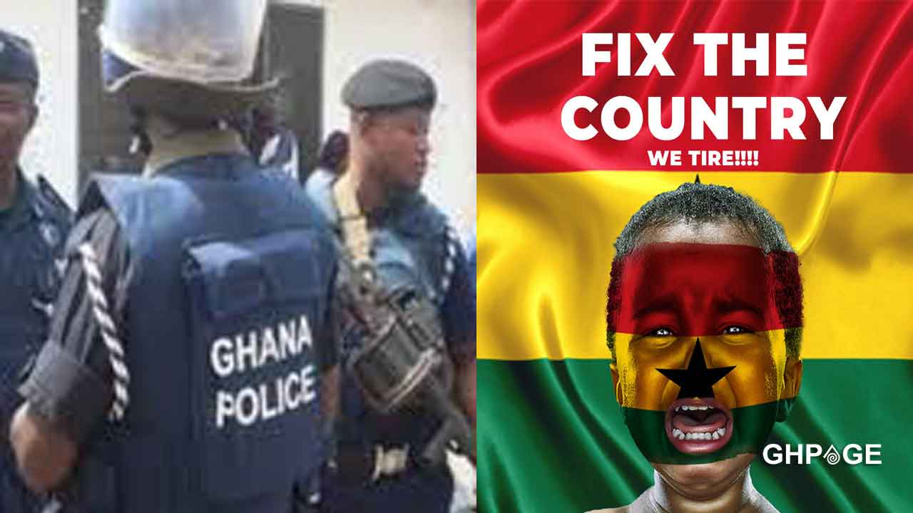 Ghana Police Service secures a court order to restrain the #FixTheCountry protest