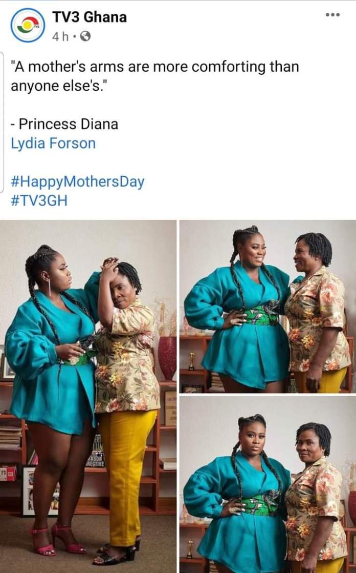 Lydia Forson curses netizen for insulting her mother (screenshots) 1 Lydia Forson curses netizen for insulting her mother (screenshots) 1