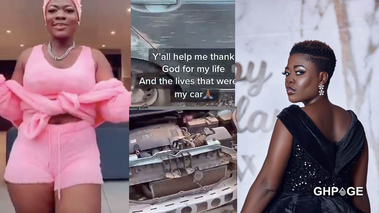 TikTok star Asantewaa involved in an accident