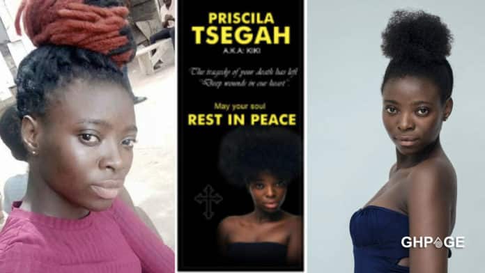 Priscilla Tsegah wasn't a lesbian - Family