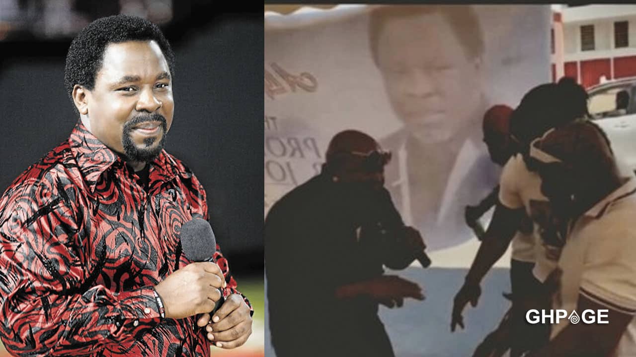 Ayitey Powers organizes funeral for T.B Joshua in Ghana