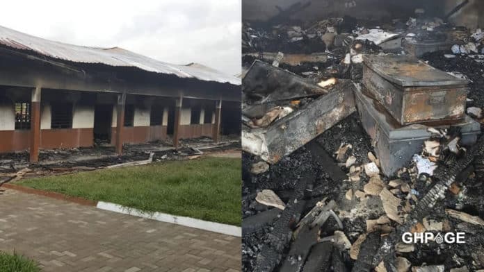 Accra Aca fire: Student burnt down the dormitory