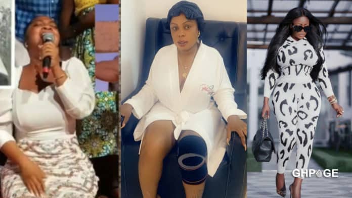 Moesha Buduong allegedly beats Afia Schwarzenegger during deliverance