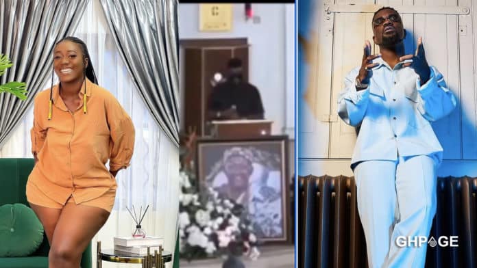 Hajia Bintu 'attacks' Sarkodie over his rap performance at Otchere Darko's father's burial service