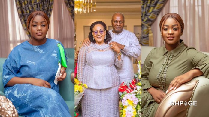 John Mahama's daughter Farida all grown up