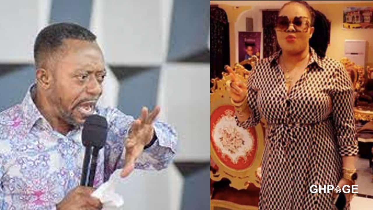Owusu Bempah bares teeth at Nana Agradaa