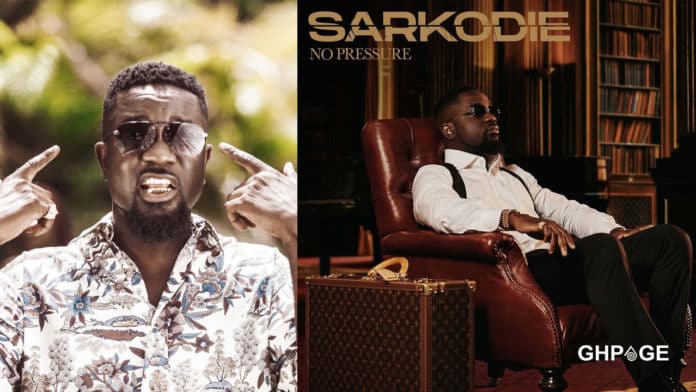 Sarkodie to release 'No Pressure' album on July 30th