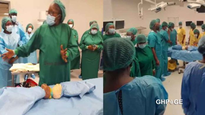 Ghanaian experts to separate conjoined twins start rehearsing with toys ...