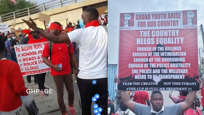 FixTheNation-1 #FixTheNation Demonstration in Ghana