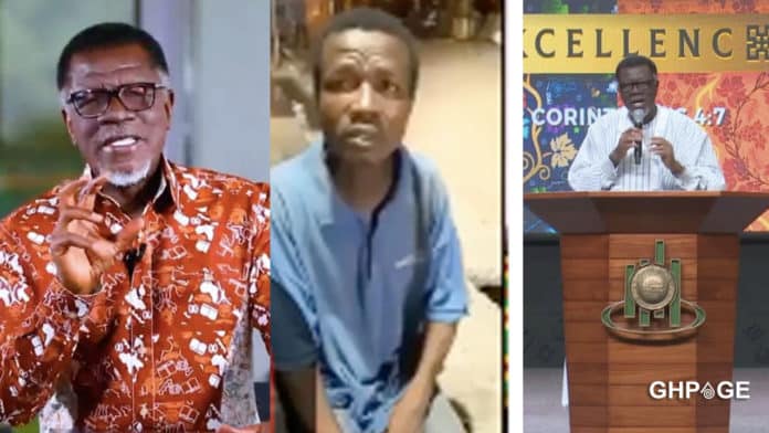 Young 'street' man claiming to be the biological son of Mensa Otabil pops up