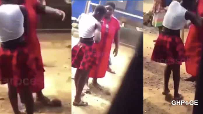 Side chick beaten mercilessly by boyfriend's wife