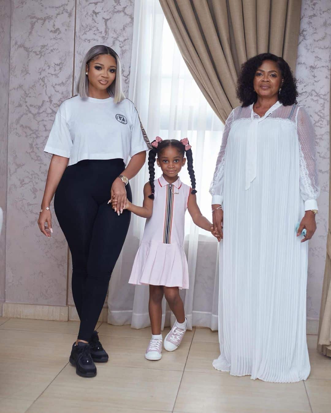 Serwaa Amihere shows the face of her daughter for the first time (photos)