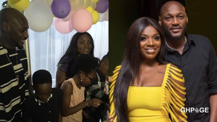 Annie Idibia fights 2Face on Instagram over baby mamas