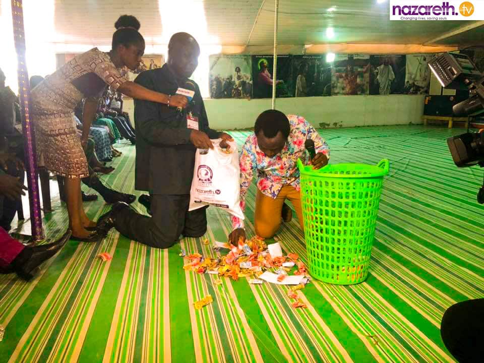 Pastor gives all offerings and tithes the church got on Sunday to a poor church member (video)