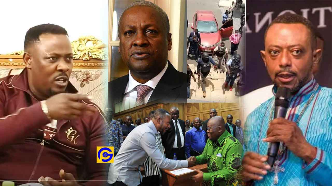 Nigel Gaisie, Owusu Bempah & John Mahama