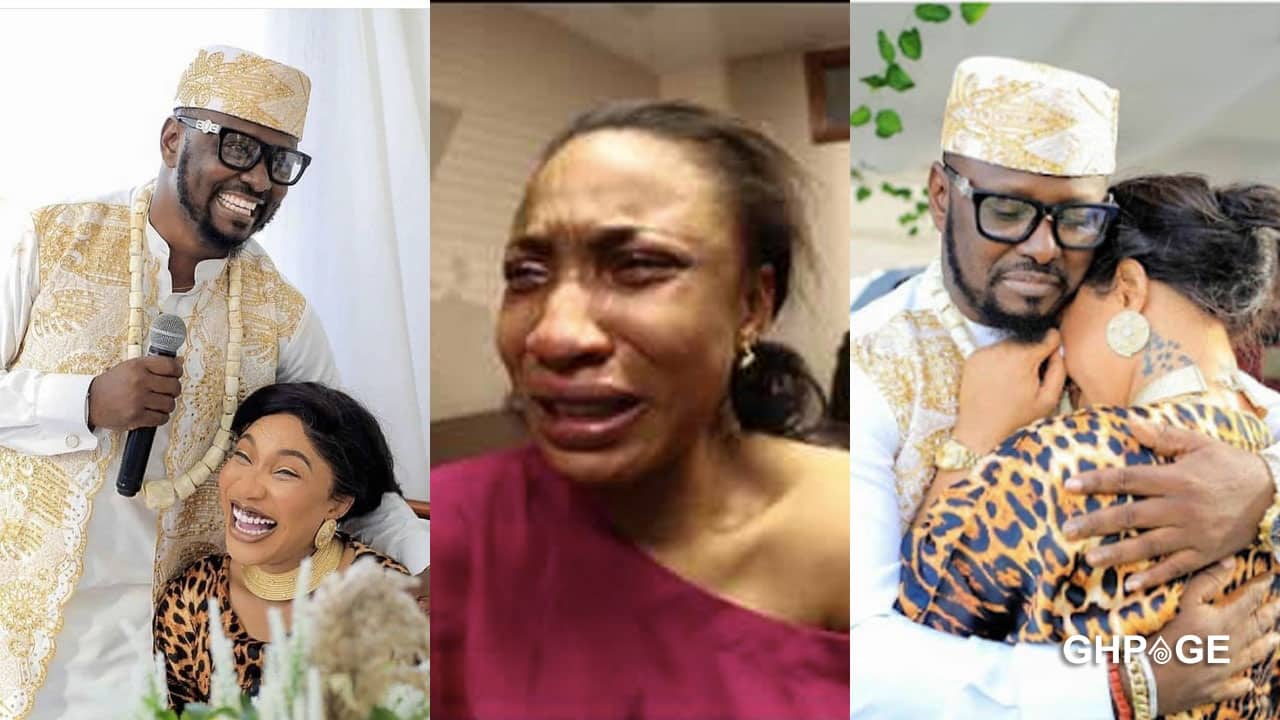 Audio of Tonto Dikeh begging her ex-boyfriend for a comeback hit social  media - GhPage
