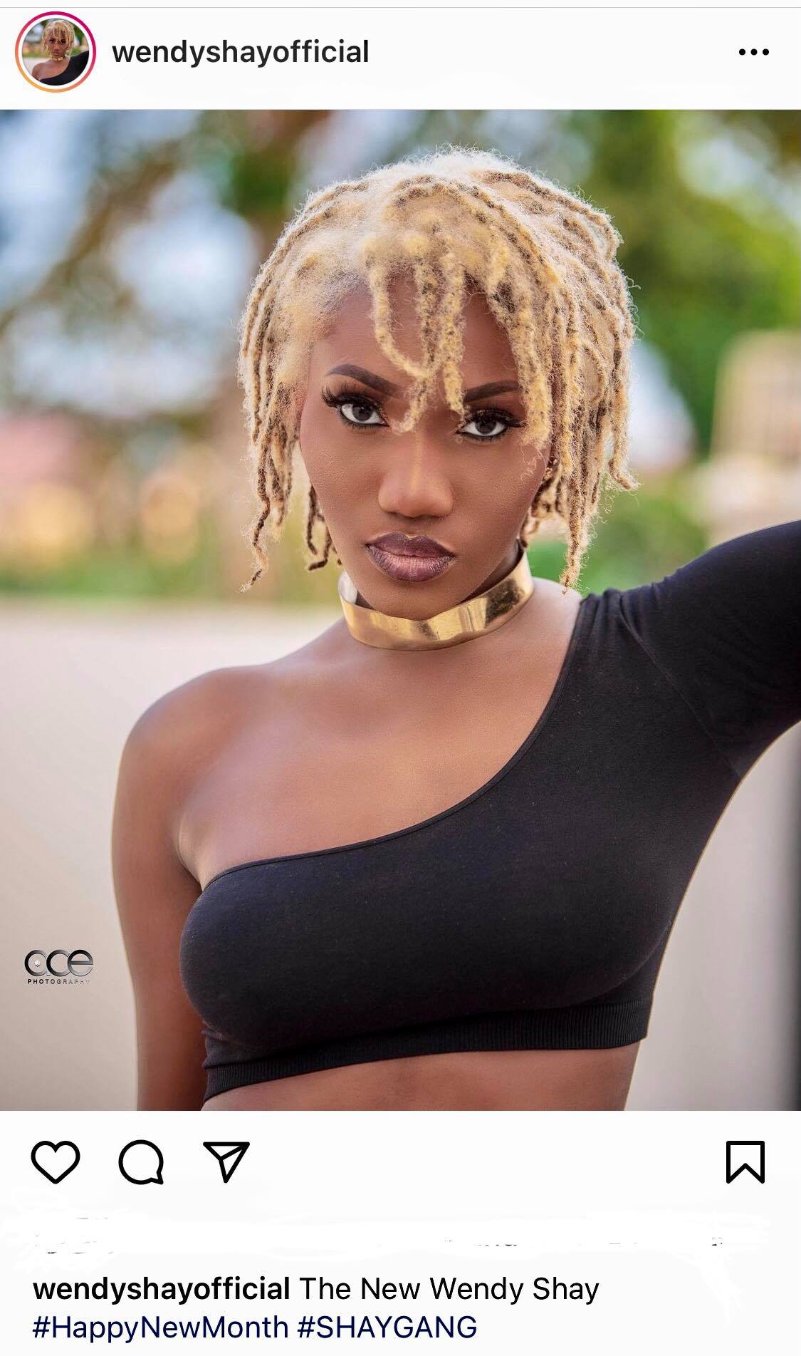 "You are trying hard to be like Ebony but you can never be her"- Netizen reacts to Wendy shay's new look