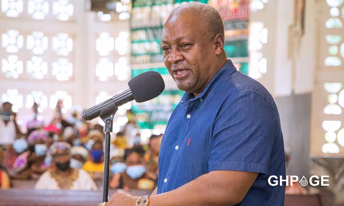 Former President John Dramani Mahama