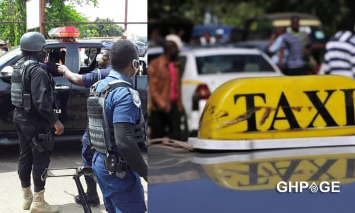 police arrest taxi driver