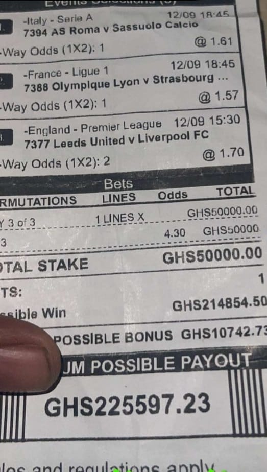 A Young Ghanaian Almost Collapsed Betway As He Wins Over 2 Billion Bet In The Weekend