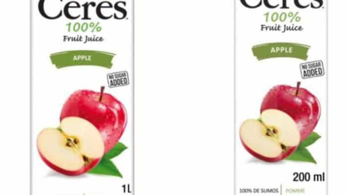 Ceres fruit juice