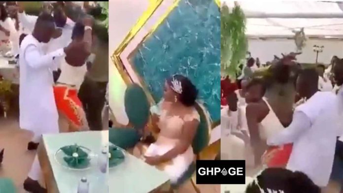 Groom abandons wife to dance with guest
