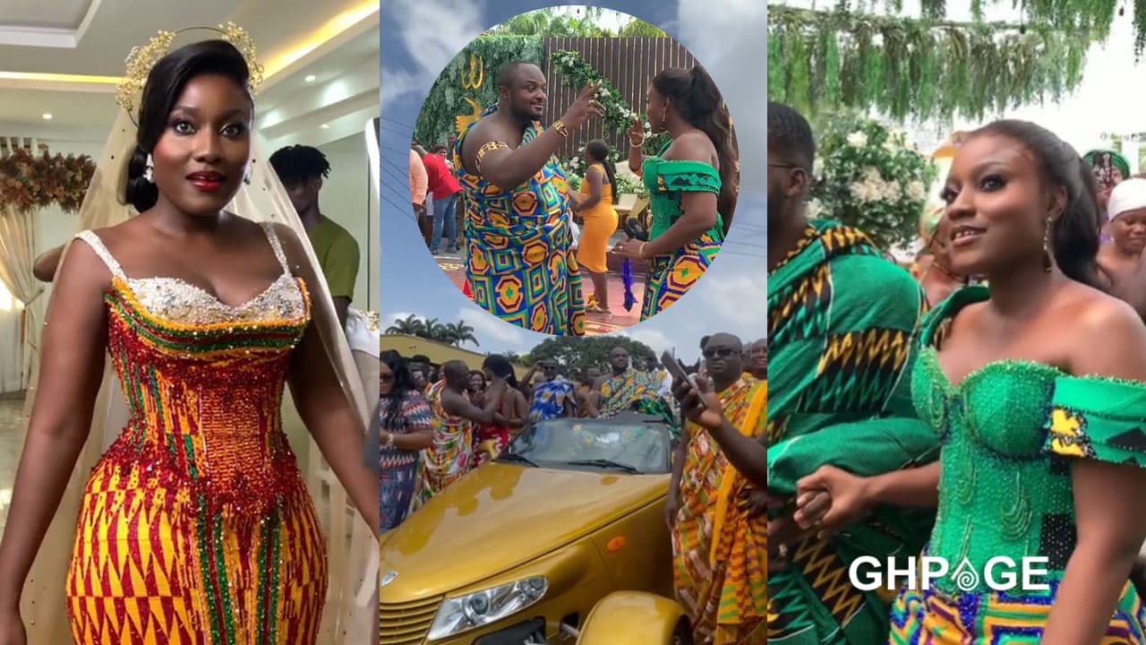 Anita Sefa Boakye and Barima Osei Mensah wedding