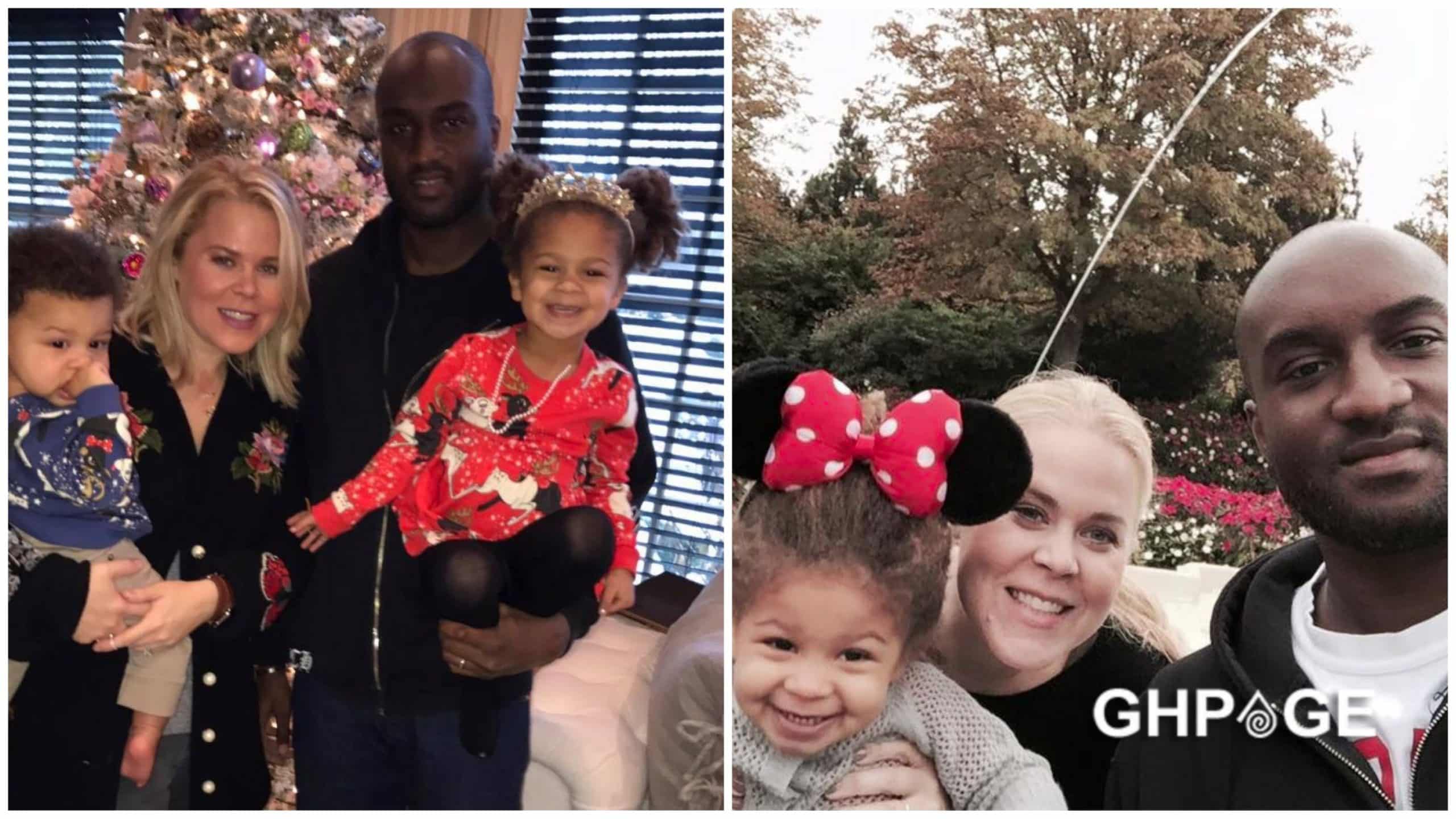 Beautiful photos of Virgil Abloh's wife and children surfaces online -  GhPage