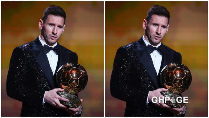 Messi wins his 7th Ballon D'or
